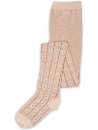 MP oline strømpebukser i farven rose dust set fra siden