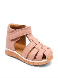 Bisgaard billie sandal i nude set forfra