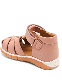 bisgaard billie sandal i farven nude set bagfra