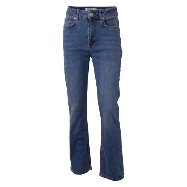 HOUNd GIRL - Denim jeans m. slit - Dark blue used