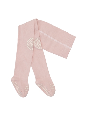 GobabyGo - Skridsikre Strømpebukser - Soft Pink